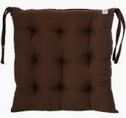 Chair Cushion Pad Brown Colour
