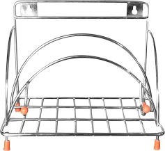 Stainless Steel Kitchen Tawa Stand 4 In 1 Chakla Belan Tawa Stand Rolling Pin Board Holder