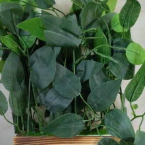 Decoration Green Artificial Ficus Leaf Plant