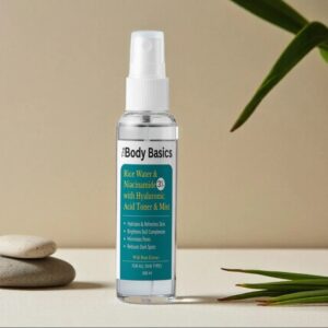 The Body Basics Rice Water Niacinamide Hyaluronic Acid Toner Mist 100Ml