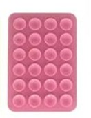 Silicone Phone Grip Stickers Pink Color