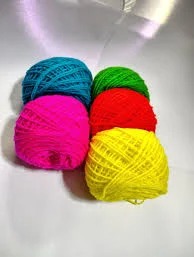 5 Pcs Combo Mix Color Wool Ball
