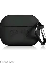 Wireless Bluetooth Headphones Earbuds Tws With Trending Black Case Cover Black Color