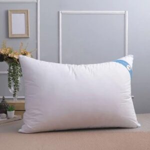 Featherlite White Solid Cotton Adjustable Soft Fibre Sleep Pillow 67 X 46 Cm M