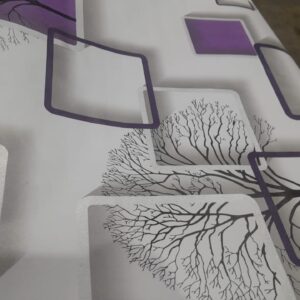 Printed Wallpaper For Walls White 5 Mtr