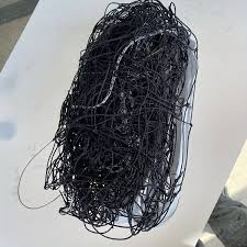 Volleyball Net Black And White Colour Size 11 To 11