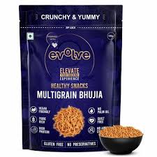 Evolve Soya Corn Chips Healthy Snacks For Kids Adults Free Delicious Crunchy Snack 100G