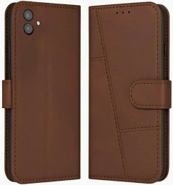 Samsung Galaxy M13 5G Flip Cover Brown Colour