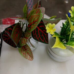 Artificial Pot Green Pack Of 2