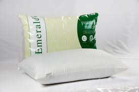 Emerald Spiral White Pillow 1 N