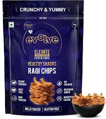 Evolve Soya Corn Chips Healthy Snacks For Kids Adults 50G