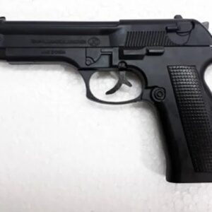 Fire Black Color Heavy Weight Reloaded Pull Black Gun Lighter