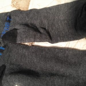 Mens Printed Black Socks Black