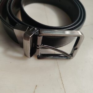 Black Colour Leather Belt For Men