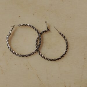 Silver Plated Round Bali For Women