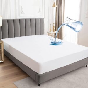 Featherlite Mattress Protector Cover Colour White