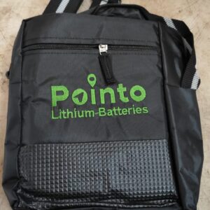 Pointo Lithium Battery Carry Bag Black Colour