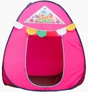 Homecute Igloo Type Foldable Popup Small Size Kids Toys Play Tent House Pink 1Pc