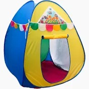 Homecute Igloo Type Foldable Popup Kids Play Tent House Multicolour