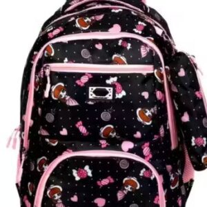 Black And Pink Genie Backpack
