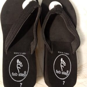 Black Soft And Comfortable Slippers For Women Size 7