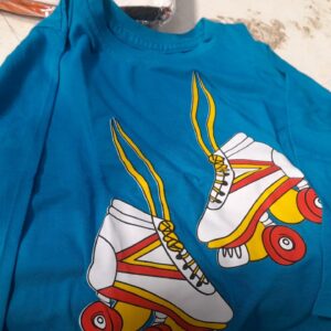 Kuchipoo 2 To 3 Yrs Boys Printed Full Sleeves T Shirt Sky Blue