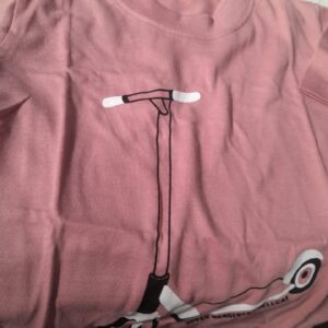 3 To 4 Yrs Kids Printed T Shirt Peach