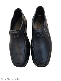 Black Color Rubber Trendy Casual Shoes Water Resistant For Men Size 9