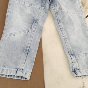 Team Spirit Blue Color Jeans For Kids Size 2 To 3 Years