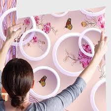 Pink Wallpaper For Wall Decoration Wall Paper Rolls For Room Decor 5 Metr