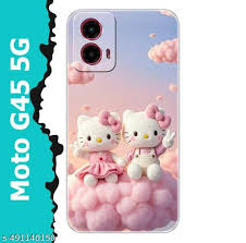 Moto G45 5G Back Cover Pink Color