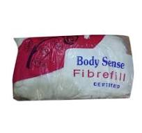 Body Sense Fibrefill White Fibrefill Pillows Rectangular