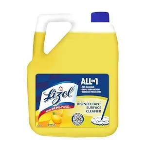 Lizol Disinfectant Surface Floor Cleaner Liquid 5 L