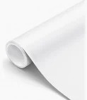 Wolpin White Self Adhesive Wallpaper 5Mtr