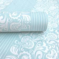 Wolpin Light Blue Printed Self Adhesive Wallpaper