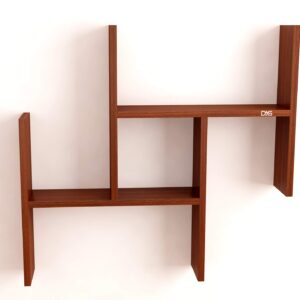 Wooden Square Bracket Rack Shelf