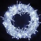 Desi Diya White String Led Lights 10Mtr