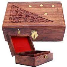 Brown Wooden Jewelry Box