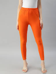 Orange Colour Leggings Size Xl For Women