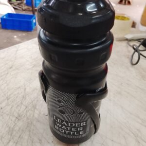 Black Cycle Water Bottle