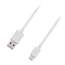 White Colour C Type Data Cable
