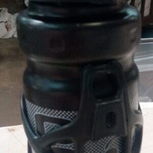 Black Plastic Water Sipper Bottle 400Ml