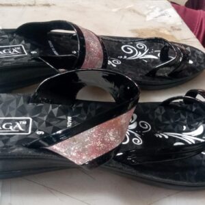 Black Stylish Women Slippers Size 6