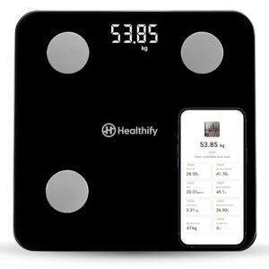 Healthifyme Smart Scale Track 11 Plus Key Body Metrics