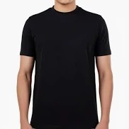 T Shirt For Men Black Size L
