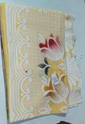 Rectangular Multicolor Net Dining Table Cover Size 5X2 Point 5 Feet