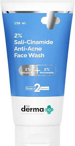 The Derma Co2 Sali Ceramide Anti Acne Face Wash Men Women 150 Ml