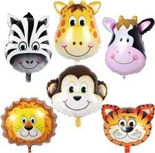 Animal Balloon For Decoration 6Pcs