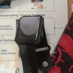 Black Strap Digital Watch For Men