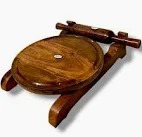 Mango Wooden Roller Pin With Stand Set